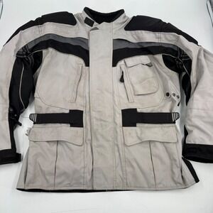 Sliders Motorcycle Apparel Men's All Weather Adventure Riding Jacket XL